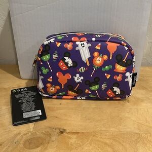 Loungefly Disney Mickey Mouse Halloween Treats Makeup Bag
